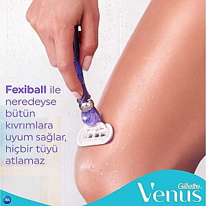 Gillette Venus Swirl Extra Smooth Kadın Tıraş Makinesi Yedekli - 4