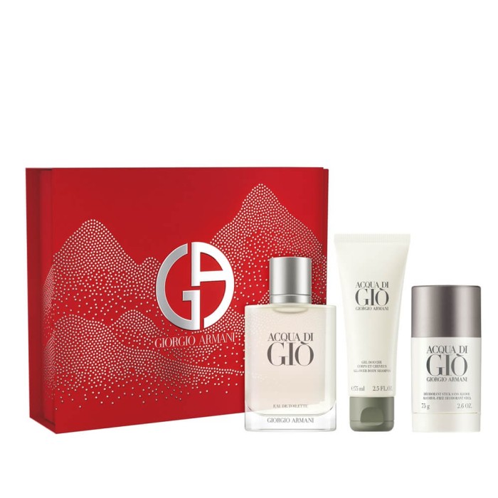 Giorgio Armani Acqua Di Gio Erkek Parfüm Edt 100 Ml + 75 Ml Shower Gel + 75 Ml Deodorant Set