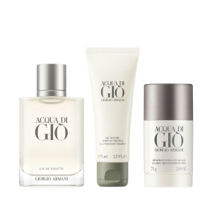 Giorgio Armani Acqua Di Gio Erkek Parfüm Edt 100 Ml + 75 Ml Shower Gel + 75 Ml Deodorant Set - Thumbnail