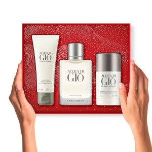 Giorgio Armani Acqua Di Gio Erkek Parfüm Edt 100 Ml + 75 Ml Shower Gel + 75 Ml Deodorant Set - Thumbnail