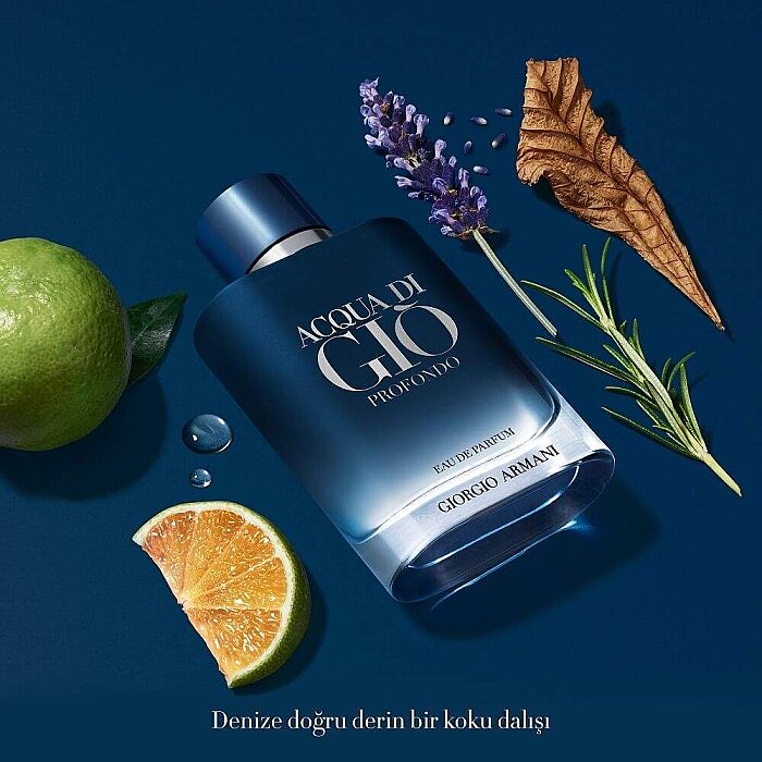 Giorgio Armani Acqua Di Gio Profondo Erkek Parfüm Edp 50 Ml - 2