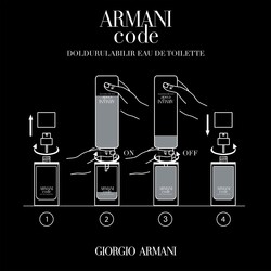 Giorgio Armani Code Homme Erkek Parfüm Edt 150 Ml Refill - Thumbnail