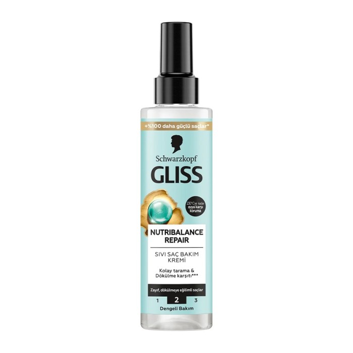 Gliss Nutri-Balance Repair Sıvı Saç Kremi 200 Ml