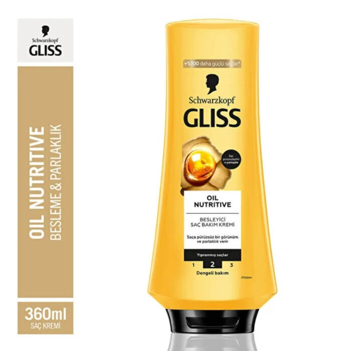 Gliss Oil Nutritive Saç Kremi 360 Ml - 2