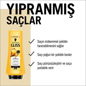 Gliss Oil Nutritive Saç Kremi 360 Ml - 4