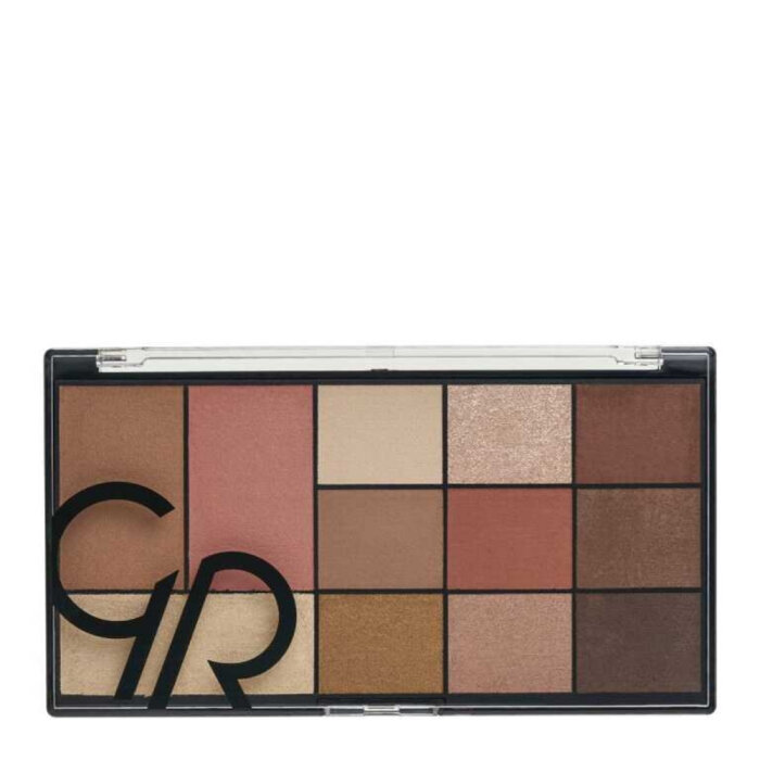 Golden Rose City Style Face&Eye Palette 01 Warm - 1