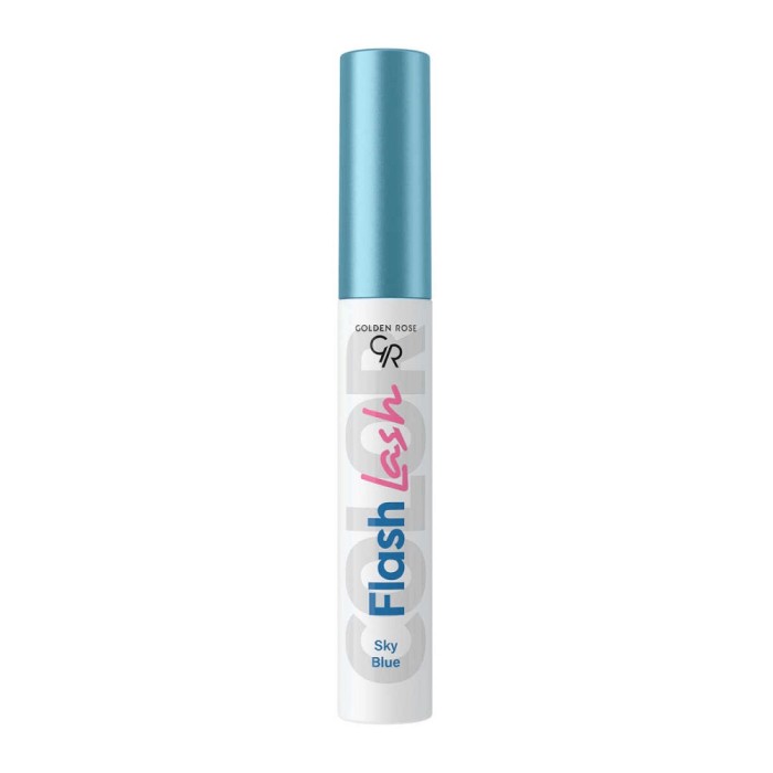 Golden Rose Flash Lash Colored Mascara 03 Sky Blue