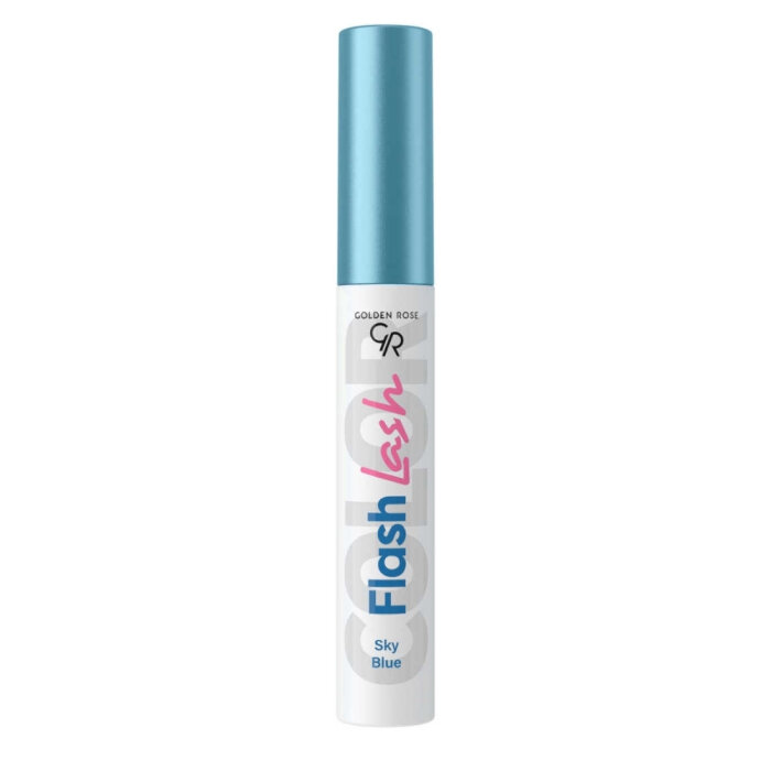 Golden Rose Flash Lash Colored Mascara 03 Sky Blue - 1