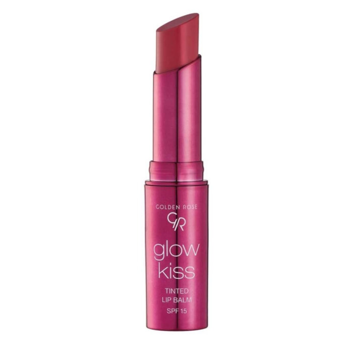 Golden Rose Glow Kiss Tinted Lip Balm 03 Berry Pink - 1