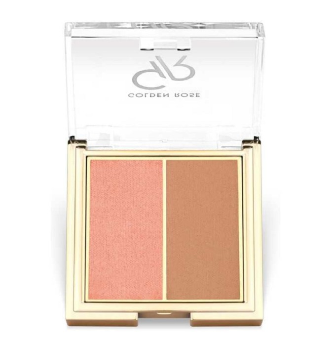 Golden Rose Iconic Blush Duo No:01 Rose&Nude