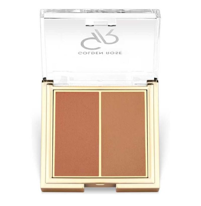 Golden Rose Iconic Blush Duo No:03 Rosy Bronze