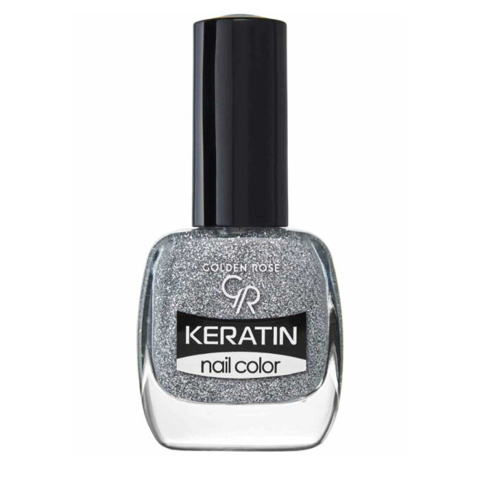 Golden Rose Keratin Nail Color Glitter No:401 - 1