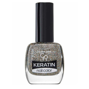 Golden Rose Keratin Nail Color Glitter No:402 