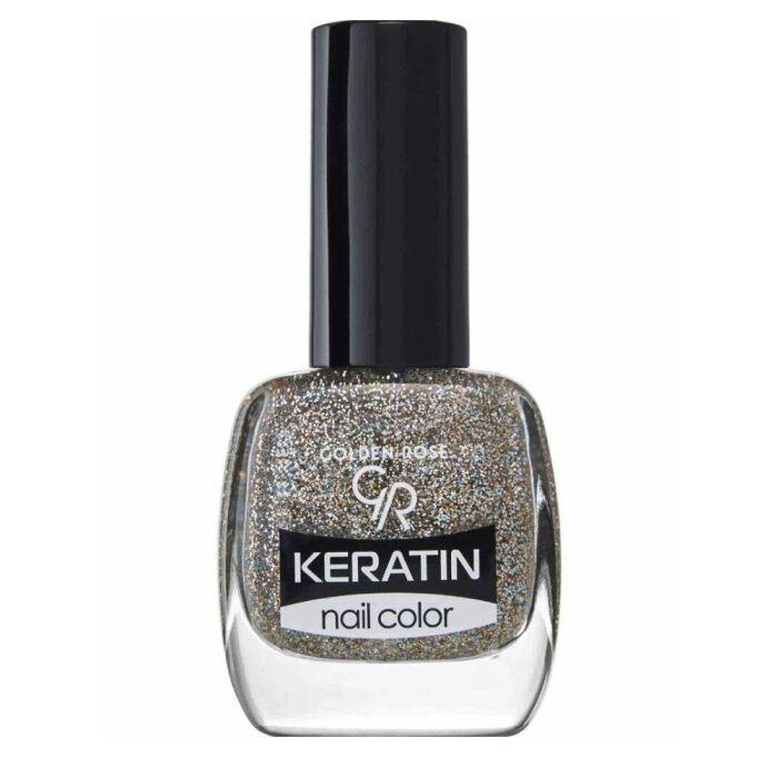 Golden Rose Keratin Nail Color Glitter No:402 - 1