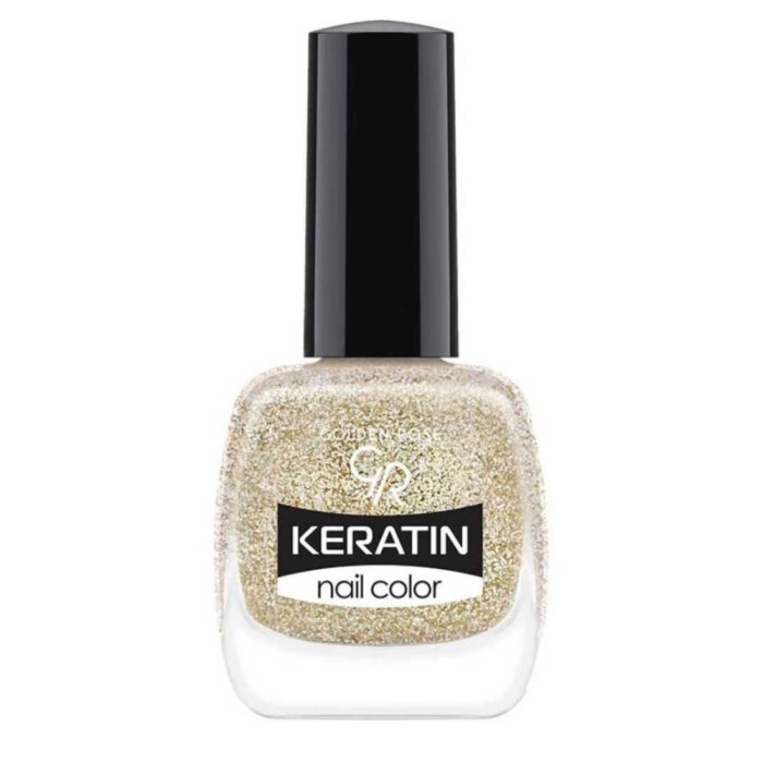 Golden Rose Keratin Nail Color Glitter No:403 - 1