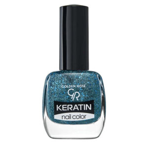 Golden Rose Keratin Nail Color Glitter No:409 
