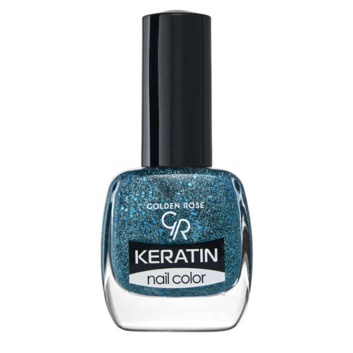Golden Rose Keratin Nail Color Glitter No:409 - 1