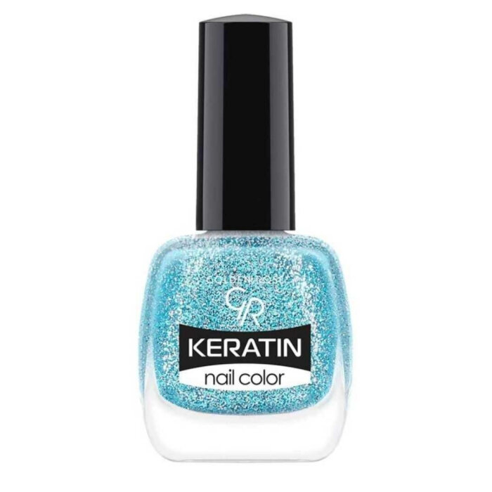 Golden Rose Keratin Nail Color Glitter No:411 - 1