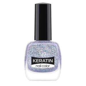 Golden Rose Keratin Nail Color Glitter No:412 