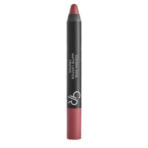 Golden Rose Matte Lipstick Crayon Ruj 13 - Golden Rose