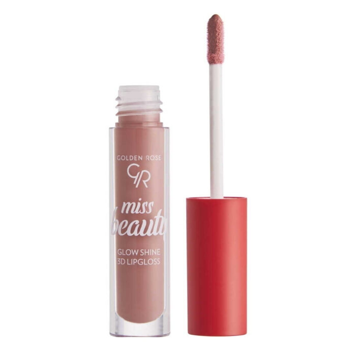 Golden Rose Miss Beauty Glow Shine 3D Lipgloss 01 Nude Chic - 2