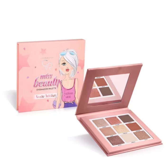 Golden Rose Miss Beauty Nude Addict Eyeshadow Palette - 4