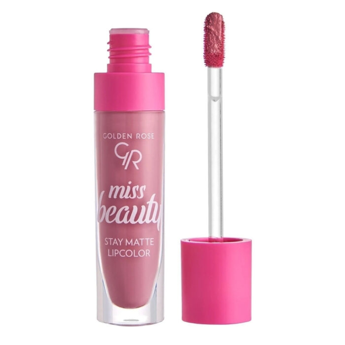 Golden Rose Miss Beauty Stay Matte Lipcolor 03 Rose Wood - 2