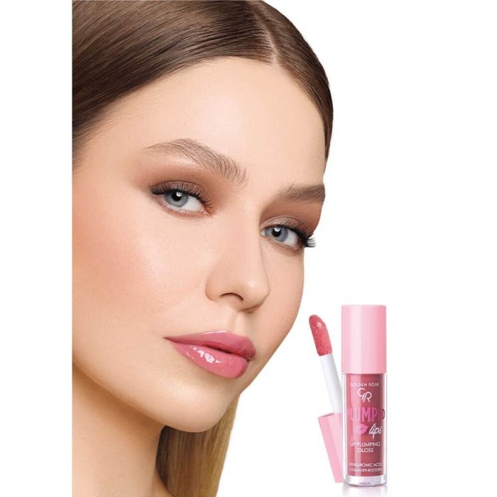 Golden Rose Plumped Lips Lip Plumping Gloss 208