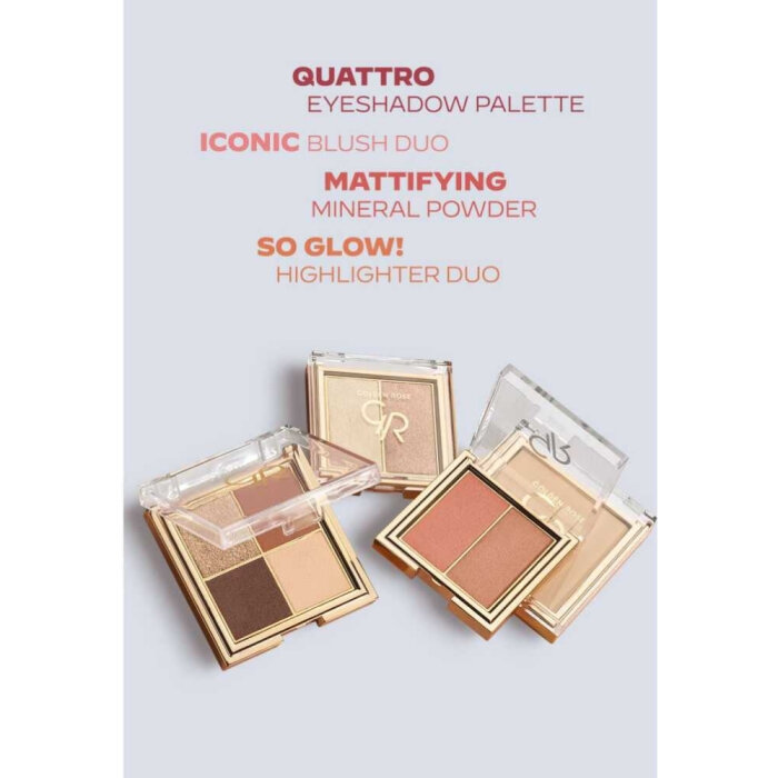 Golden Rose So Glow Highlighter Duo No:102 Sunshine - 2