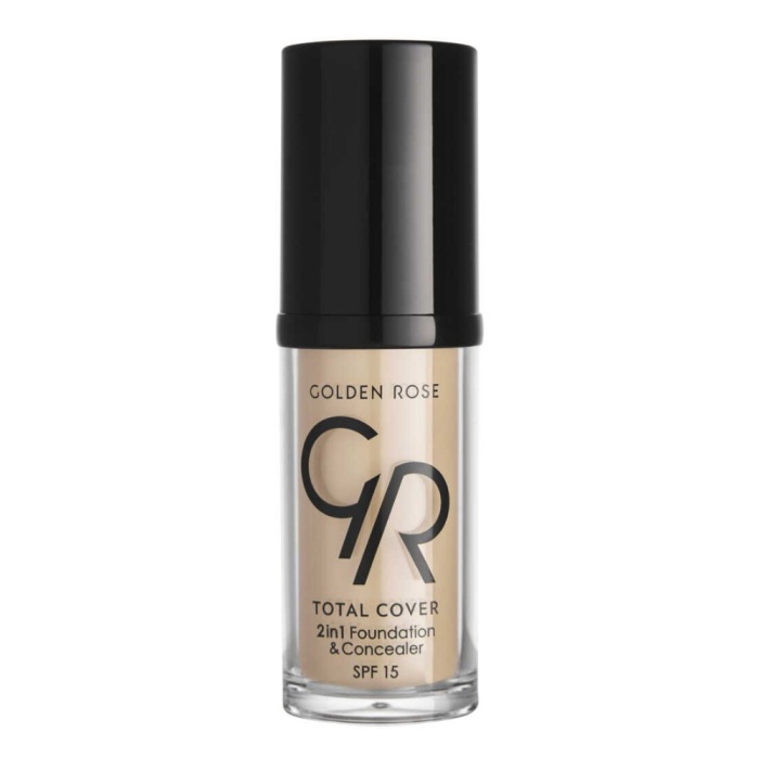 Golden Rose Total Cover 2in 1 Fondöten&Kapatıcı 11 - 1