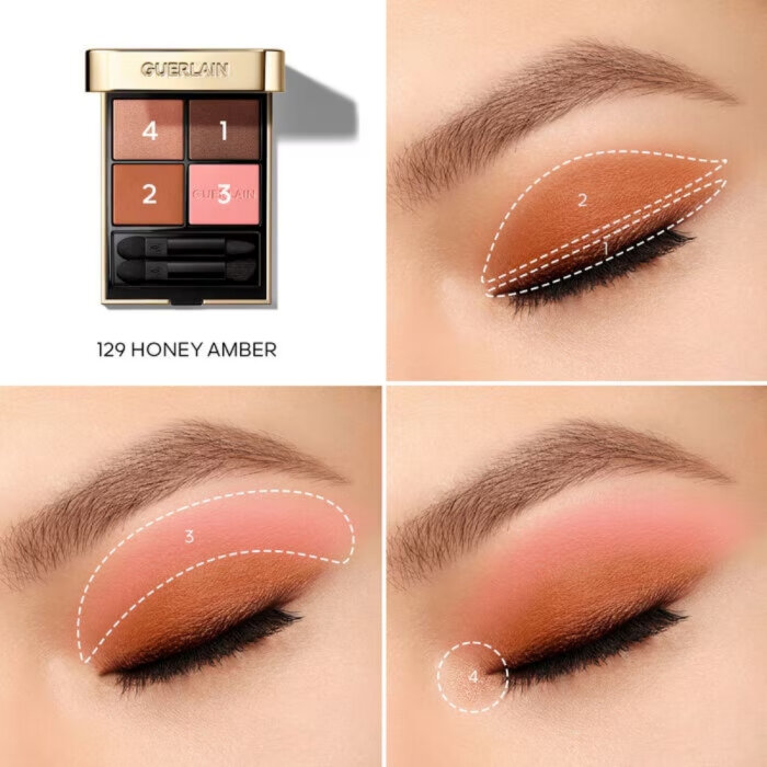 Guerlain Ombres G Eyeshadow 129 Honey Amber - 3
