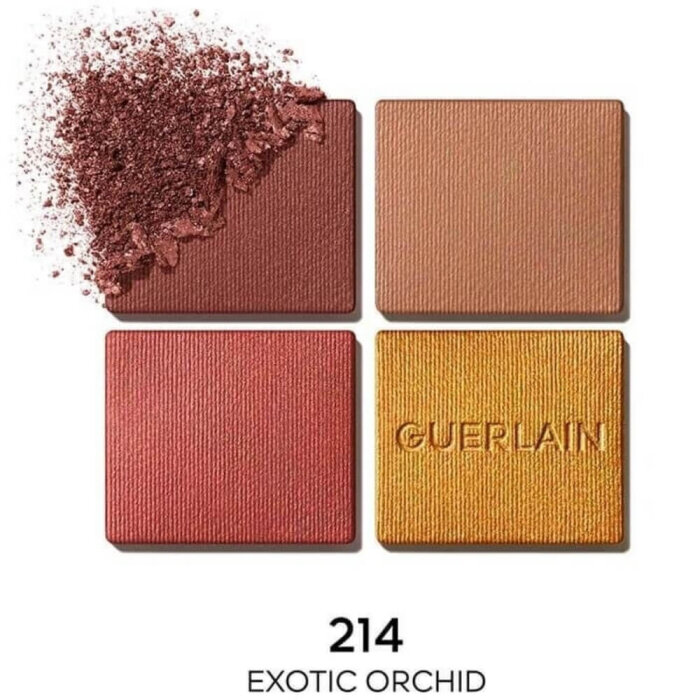Guerlain Ombres G Eyeshadow X4 214 Exotic Orchid - 2