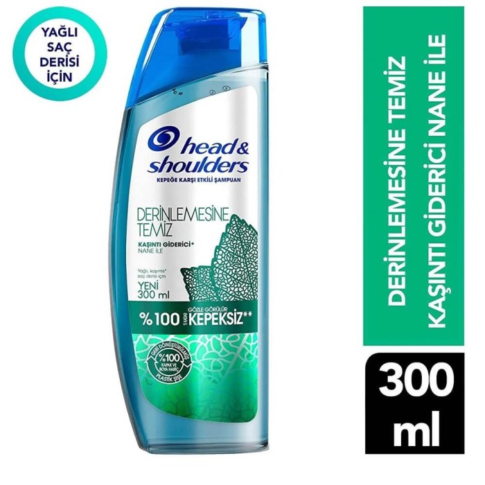 Head & Shoulders Derinlemesine Temiz Kaşıntı Giderici Şampuan 300 Ml