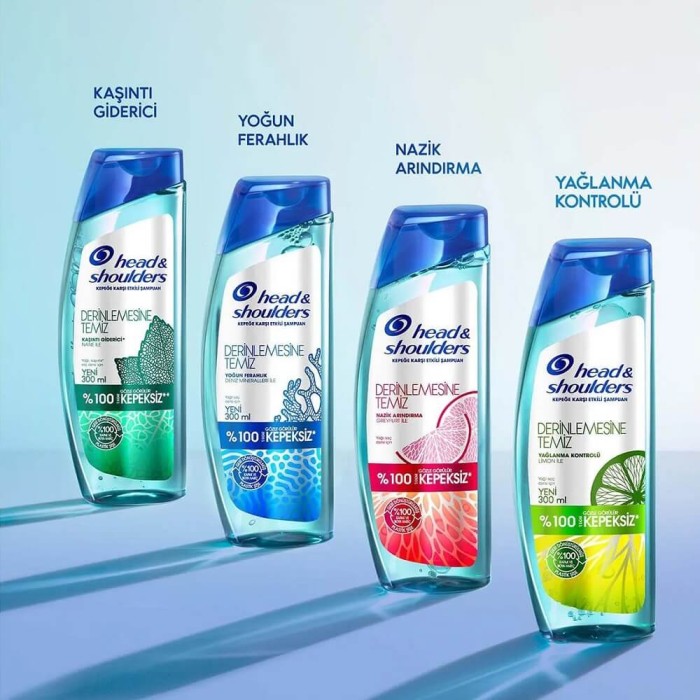 Head & Shoulders Derinlemesine Temiz Kaşıntı Giderici Şampuan 300 Ml