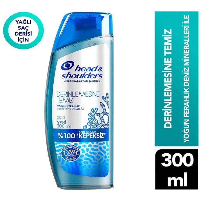 Head & Shoulders Derinlemesine Temiz Saç Derisi Detoksu Şampuan 300 Ml