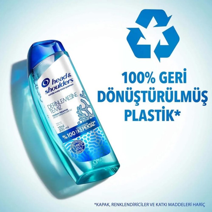 Head & Shoulders Derinlemesine Temiz Saç Derisi Detoksu Şampuan 300 Ml