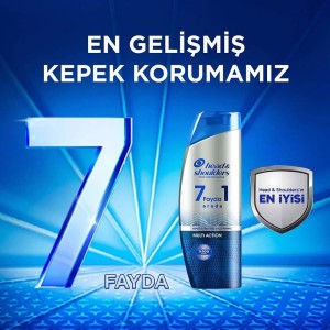 Head & Shoulders Multi 7in1 Action Şampuan 300 Ml - Thumbnail