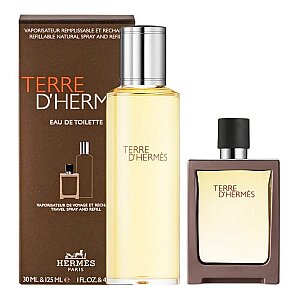 Hermes Terre D'Hermes Erkek Parfüm Edt 30 Ml + Edt Refill 125 Ml Set - Hermes