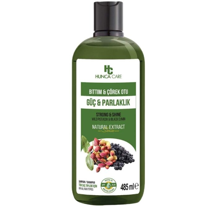 Hunca Care Bıttım&Çörek Otu Şampuan 485 Ml - 1
