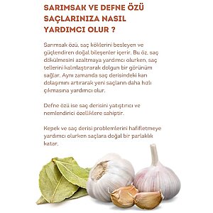 Hunca Care Defne&Sarımsaklı Şampuan 485 Ml - 2