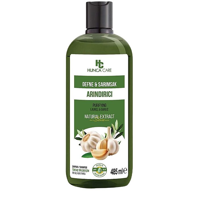 Hunca Care Defne&Sarımsaklı Şampuan 485 Ml - 1