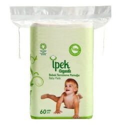 İpek Bebek Organik Temizleme Pedi 60'lı - Thumbnail