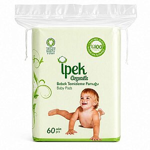 İpek Bebek Organik Temizleme Pedi 60'lı - Ipek