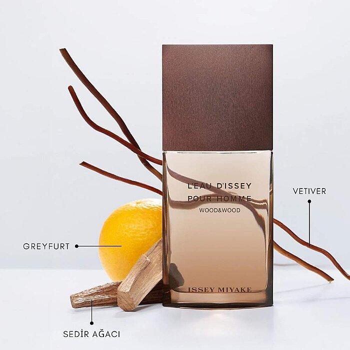 Issey Miyake L'Eau D'Issey Pour Homme Wood Erkek Parfüm Edp Intense 100 Ml - 2