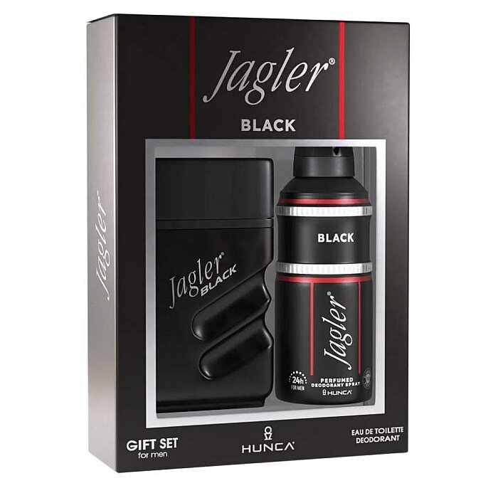 Jagler Black Erkek Parfüm Edt 90 Ml + Deodorant 150 Ml Set - 1