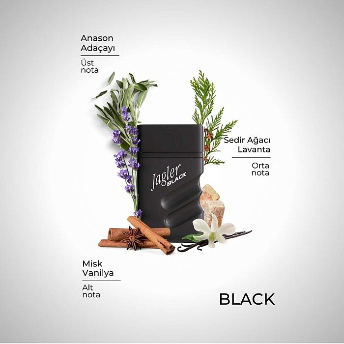 Jagler Black Erkek Parfüm Edt 90 Ml + Deodorant 150 Ml Set - 2