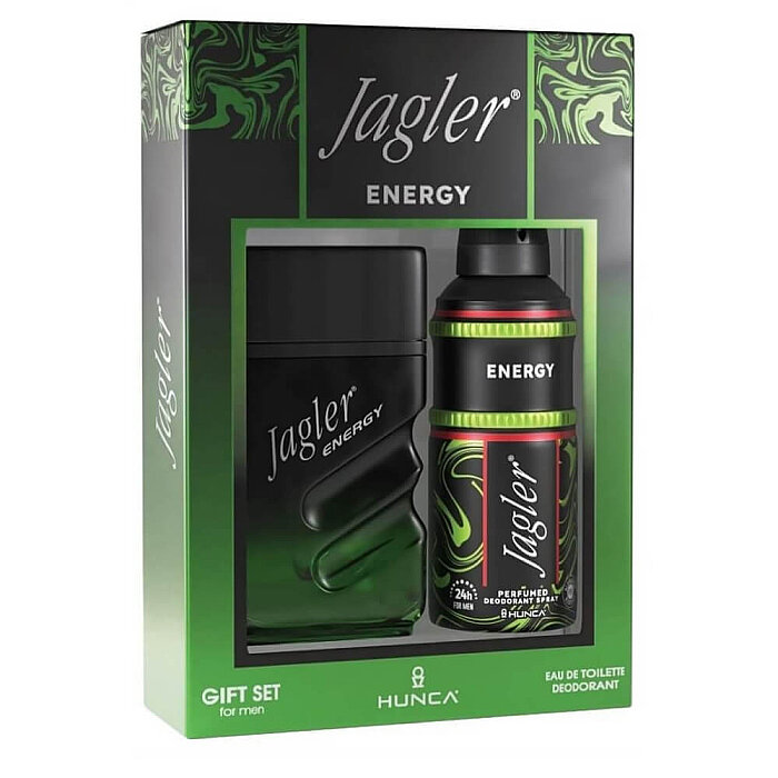 Jagler Men Energy Erkek Parfüm Edt 90 Ml + Deo 150 Ml Set - 1