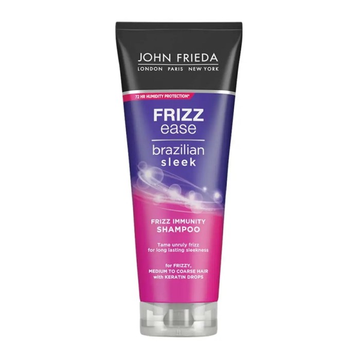 John Frieda Frizz Ease Brazilian Sleek Saç Bakım Şampuanı 250 Ml