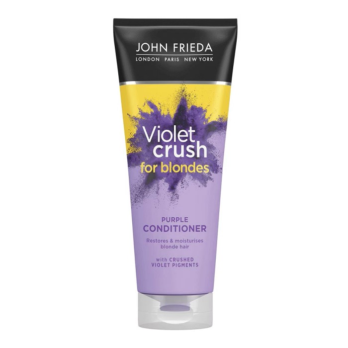 John Frieda Sarı Saçlara Özel Menekşe Özlü Violet Crush Mor Saç Kremi 250 Ml