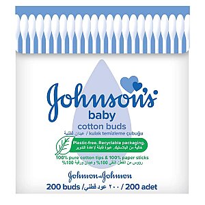 Johnson's Baby Kulak Temizleme Çubuğu 200'lü - Johnson's Baby